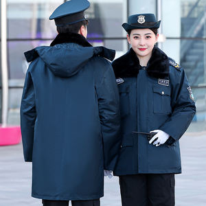 सुरक्षा वर्दी निर्माता लंबे आस्तीन गार्ड कपड़े शरद ऋतु और शीतकालीन कोट नई सुरक्षा वर्दी सूट जेल गार्ड वर्दी - Product Image 4