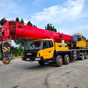 Grue mobile tout-terrain Sany 50t d'occasion durable, économique et adaptée aux tâches d'ingénierie complexes sur site - Product Image 1