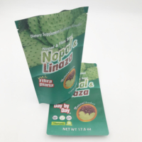 Sachet Doypack Personnalisé Imprimé Mat Givré Métallisé avec Fermeture Zip Refermable pour Emballage Alimentaire Anti-Odeur