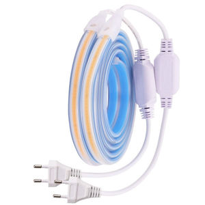 Bande lumineuse <span class=keywords><strong>LED</strong></span> étanche IP67, 220V COB, <span class=keywords><strong>ruban</strong></span> <span class=keywords><strong>LED</strong></span> d'extérieur, 288LED, haute densité, lumière linéaire, Flexible, décoration de la maison - Product Image 5