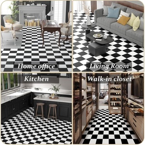 ORON DECP Low MOQ Peel and <strong>Stick</strong> <strong>Tile</strong> Pvc Vinyl Flooring Roll Home Decor Room Decoration Items Luxury Waterproof Vinyl Flooring - Product Image 6