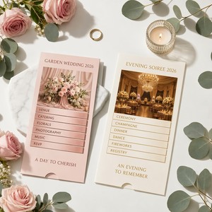 Tarjetas <span class=keywords><strong>de</strong></span> Cascada Personalizadas para Programa <span class=keywords><strong>de</strong></span> Ceremonia <span class=keywords><strong>de</strong></span> Boda con Pestañas <span class=keywords><strong>de</strong></span> Orden <span class=keywords><strong>de</strong></span> Servicios e Integración <span class=keywords><strong>de</strong></span> Votos Personalizados - Product Image 5