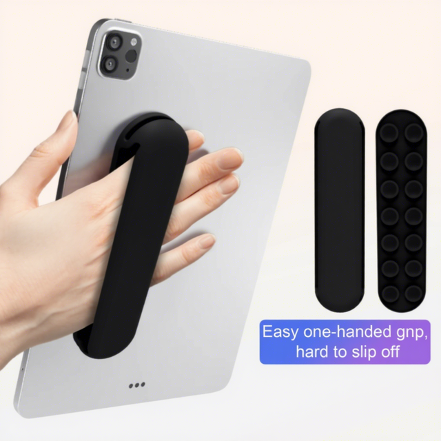 Portable Anti-Slip Handle Silicone Tablet Hand Strap One-Hand Grip