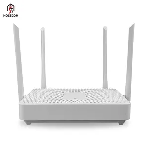 Hosecom wifi6 3000Mbps 2.4G 5G mesh wifi router wide coverage 1000M network router with Qualcomm CPU