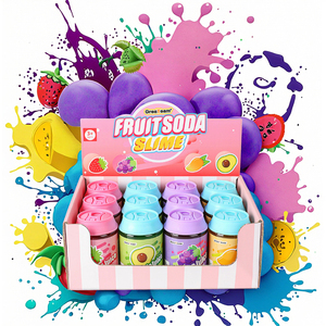สไลม์กลิ่นผลไม้โซดาใหม่มาแรง 145 กรัม ชุดสไลม์ใสคลายเครียด ผสมสี กลิ่นหอม ของเล่นสไลม์น้ำ DIY สำหรับเด็ก - Product Image 6