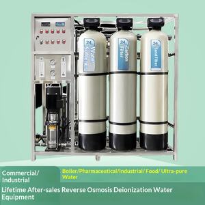 Equipo Industrial de Tratamiento de Agua por Ósmosis <span class=keywords><strong>Inversa</strong></span>, Máquina de Agua Desionizada de 500L/h, Voltaje 241V-380V, Más de 5 Años de Garantía, 800W - Product Image 1