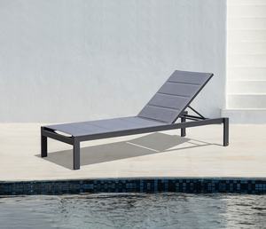 NC4090 गर्म बेच उद्यान आँगन पूल कोच लाउंज सेट एल्यूमीनियम आउटडोर सूरज लाउंज कुर्सियों फर्नीचर रेस्तरां के लिए - Product Image 4