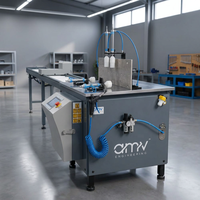 Machine de découpe en aluminium et acier inoxydable AMV ENGINEERING, commande PLC, haute précision, 220V