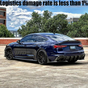 Alerón para Audi A5 S5 RS5 B9 Coupé de 4 Puertas Sportback, Estilo PSM, Fibra de Carbono Real Forjada, Alerón Trasero 2017 18 19 20 21 22 2023 - Product Image 2