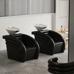 Nuevo Diseño de Moda: Sillón Lavacabezas Semi-Reclinable para Salón de Belleza - Product Image 1