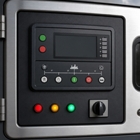 Groupe électrogène diesel insonorisé 15 kW pour alimentation de secours résidentielle LINGGE triphasé 220/400V 50/60Hz avec ATS