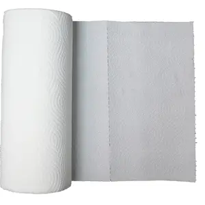 Biologisch Afbreekbaar Virgin Houtpulp Aangepaste 1ply 2 Ply Keuken Roll Tissue Handdoek Papier