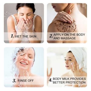 Gommage exfoliant hydratant bio au café et à la noix de coco, personnalisé avec votre marque privée, pour le visage et le corps - Product Image 6