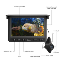 LQ-4315A Personnalisation Vente en gros directe usine Article rentable Sondeur de pêche 4,3 pouces pour eau douce 15m OEM ODM IP68