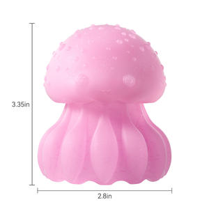 Luminoso que brilla en la oscuridad Medusas Lengua Lamiendo Saltar Huevo Masturbador sexual femenino 10 Frecuencia G Punto Rosa Flor Vibrador - Product Image 4