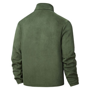 Veste de travail d'hiver pour hommes et femmes, doublée de velours, fermeture éclair, softshell, <span class=keywords><strong>pull</strong></span> à capuche - Product Image 2