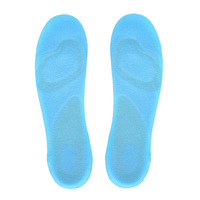 Vente en gros de semelles intérieures en gel souple absorbant les chocs pour le soulagement des douleurs aux pieds semelles confortables pour baskets bottes de travail