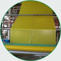 Protection durable UV serre agricole couvrant 150 200 250 micron diffusion de la lumière anti-goutte clair jaune pe film plastique