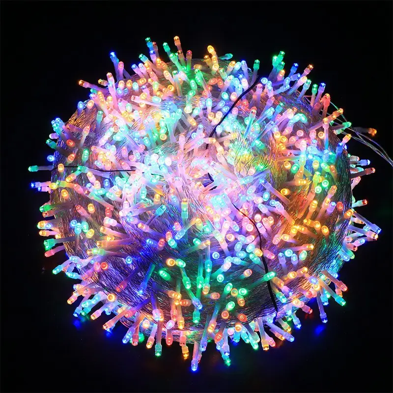 10M giardino esterno a batteria LED String Fairy Light - Holiday Wedding Party Christmas Home Decor, 110V 220V fate