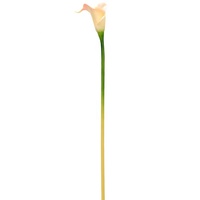 Künstliche PU Calla-Lilie 60cm Kunstblumenstiel für Hochzeit, Heim und Hotel Dekoration