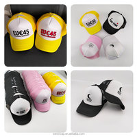 Gorra Trucker Personalizada con Bordado, Gorra de Malla de Espuma de 5 Paneles con Impresión de Logotipo, Gorras Trucker Personalizadas al por Mayor