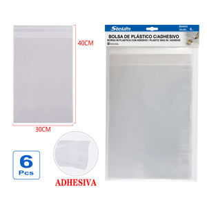 Borsa Impermeabile in PE con Cerniera per Abbigliamento Compatibile con Graffette 246 e 266 Capacità 15 Pagine - Product Image 1