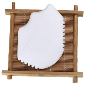 Naturale pietra <span class=keywords><strong>di</strong></span> <span class=keywords><strong>giada</strong></span> bianca Gua Sha bordo prodotto <span class=keywords><strong>di</strong></span> <span class=keywords><strong>massaggio</strong></span> <span class=keywords><strong>per</strong></span> la raschiatura facciale pietra <span class=keywords><strong>di</strong></span> <span class=keywords><strong>giada</strong></span> con Guasha inciso - Product Image 2
