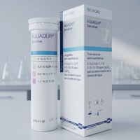 Bandelettes de test de dureté de l'eau spécifiques pour la dureté totale de l'eau