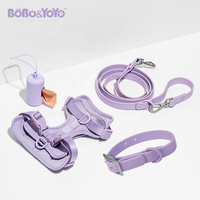 Ensemble d'accessoires pour animaux de compagnie : Harnais pour chien, laisse, bouteille d'eau en acier inoxydable, sacs à déjections, poussette pour animaux, gamelle