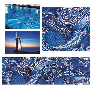 Tuiles de piscine en mosaïque à motifs de <span class=keywords><strong>peinture</strong></span> chinoise moderne Hasin, conception d'art personnalisée pour les hôtels, solution graphique professionnelle - Product Image 1