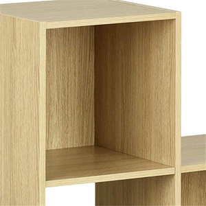 Design de Style modulaire, <span class=keywords><strong>3</strong></span> niveaux, 6 Cubes, étagère de rangement de chevet en bois massif Stable, bibliothèque, armoire de placard en bois pour l'organisation - Product Image 3