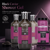 Kit de Soins Capillaires Revitalisant au Caviar Noir pour Salon : Shampoing Hydratant Anti-Frisottis et Brillance – Fournitures de Beauté