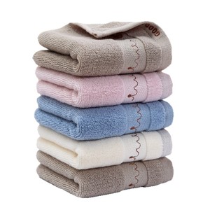 Serviette en pur coton pour enfants, 50x25cm, imprimé dessin animé, serviette douce pour le visage, pour enfants, utilisation à la maison et à la maternelle - Product Image 5
