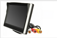 Monitor Mobil LCD 5 Inch 16:9 Dashboard Remote Control Garansi 1 Tahun Termasuk Pelindung Matahari Resolusi 800x480 Koneksi RCA A/V