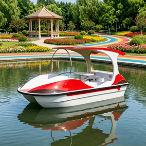 Pedalò in Fibra di Vetro Rinforzata per Divertimento all'Aperto in Giardini e Aree Acquatiche Panoramiche - Product Image 3
