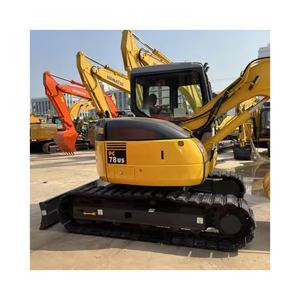 Nouvelle Arrivée Excavatrice Komatsu PC78US d'occasion, d'origine, excellentes performances, en stock, moteur, boîte de vitesses, pompe à engrenages, roulement, PLC 7.8 - Product Image 1
