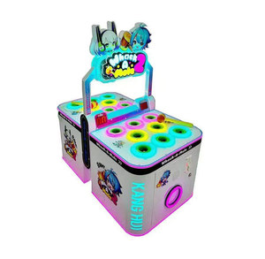 <span class=keywords><strong>Deluxe</strong></span> Light-Up whack-a-mole trò chơi Arcade máy 1 năm bảo hành hai người cha mẹ-con tương tác kim loại trò chơi công viên giải trí - Product Image 1