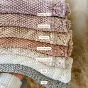 Vente en gros de couverture tricotée au crochet 100% coton doux <span class=keywords><strong>pour</strong></span> bébé en dentelle couverture en tricot <span class=keywords><strong>pour</strong></span> bébé de couleur personnalisée <span class=keywords><strong>pour</strong></span> la broderie - Product Image 1
