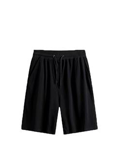 กางเกงวอร์มผ้าคอตตอนสำหรับผู้ชายกางเกงออกกำลังกายเอวสูงแบบลำลองกางเกงออกกำลังกายเอวสูงมีกระเป๋าหูรูดนุ่มโอเวอร์ไซส์ - Product Image 4