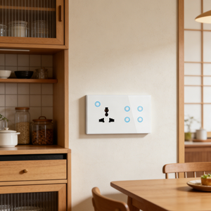 Interrupteur mural intelligent antistatique 1 voie 110V norme américaine WiFi pour les foyers des régions à climat <span class=keywords><strong>sec</strong></span> - Product Image 1
