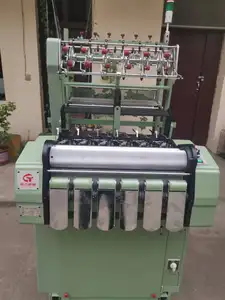 Hochgeschwindigkeits-Nadelmaschine elektronischer Webloom Bandloom Bandloom Häkelmaschine