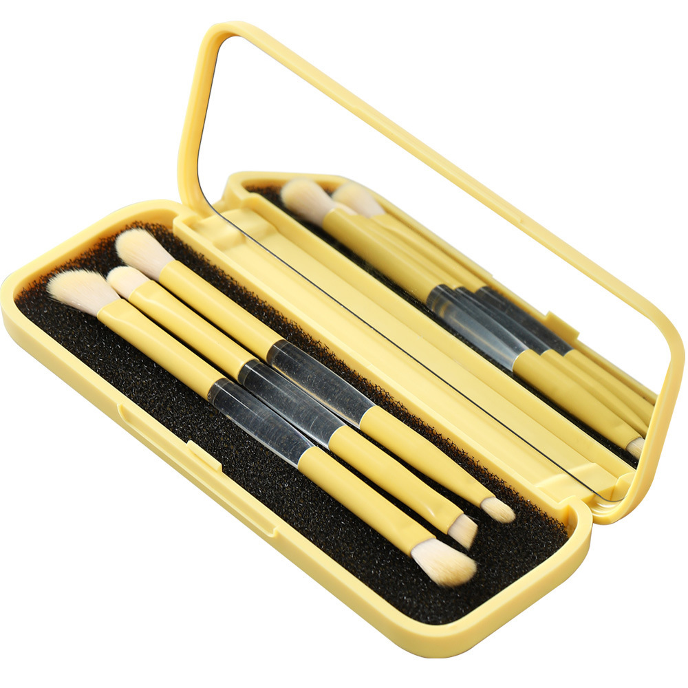 Flip Mirror Box - Lemon Y + Eye Brush + OPP