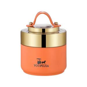 Lonchera Aislada de Acero Inoxidable 304, Recipiente Portátil para Almuerzo para Trabajadores de Oficina, Recipiente Térmico para Estudiantes en Casa - Product Image 5