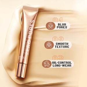 Hunmui Zero Pore Soft Focus <b>Makeup</b> <b>Primer</b> Cream Blur Pores Smooth Texture Oil Control Long Wear - Product Image 1