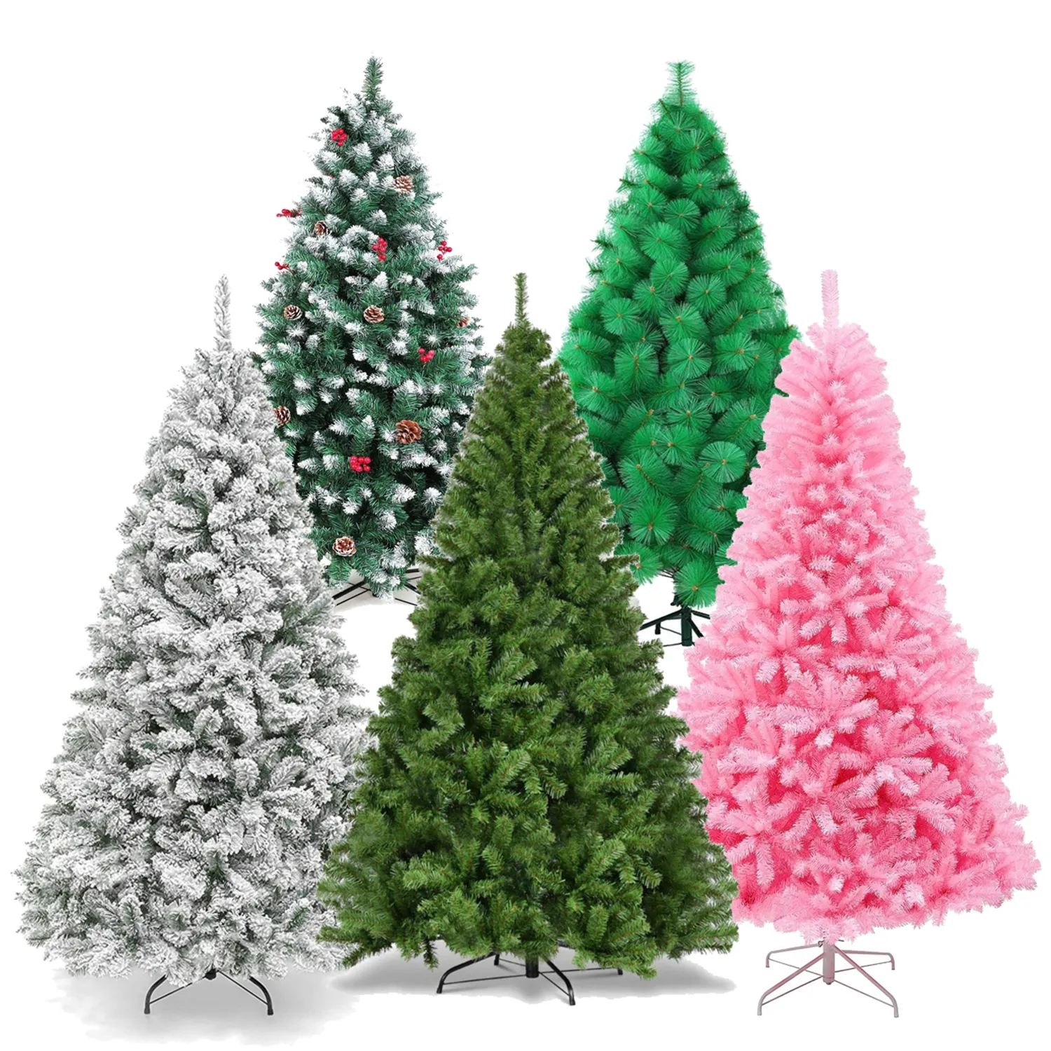 Arbol de Navidad Natal árvores decorações Xmas árvore premium verde artificial Natal árvore