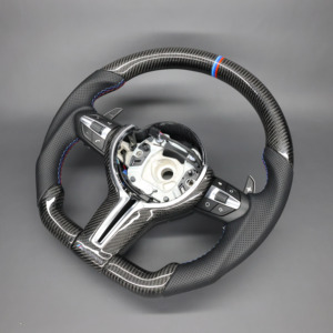 Volante in vera fibra di carbonio di lusso personalizzato BSD Carbon per <span class=keywords><strong>BMW</strong></span> Serie 6 <span class=keywords><strong>Gran</strong></span> Coupé F12 F13 630i 640i 650i M6 - Product Image 2