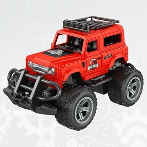 Voiture <span class=keywords><strong>RC</strong></span> miniature 4DRC 1:32, 4 canaux, électrique, tout-terrain, pour enfants, jouet, modèle de voiture de course télécommandée 27Mhz avec lumières - Product Image 3