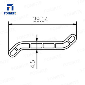 ชุดบานพับ60มม. ทำจากพลาสติกปรับขนาดได้ตามต้องการ - Product Image 3