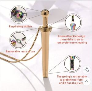 ซัพพลายเออร์จีน ชุดดูดสูดสแตนเลสแบบสปริง 3 in 1 พร้อมที่เก็บ/อุปกรณ์ดูด - Product Image 3