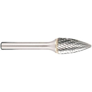 Metabo Spg Shaped Pointed Arc <b>Router</b> <b>Bit</b> 8 Mm Carbide Tipped For Straight Grinder Accessories - Product Image 1
